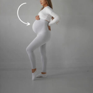 High Waist High Elastic Seamless Yoga Maternity Leggings Multi color